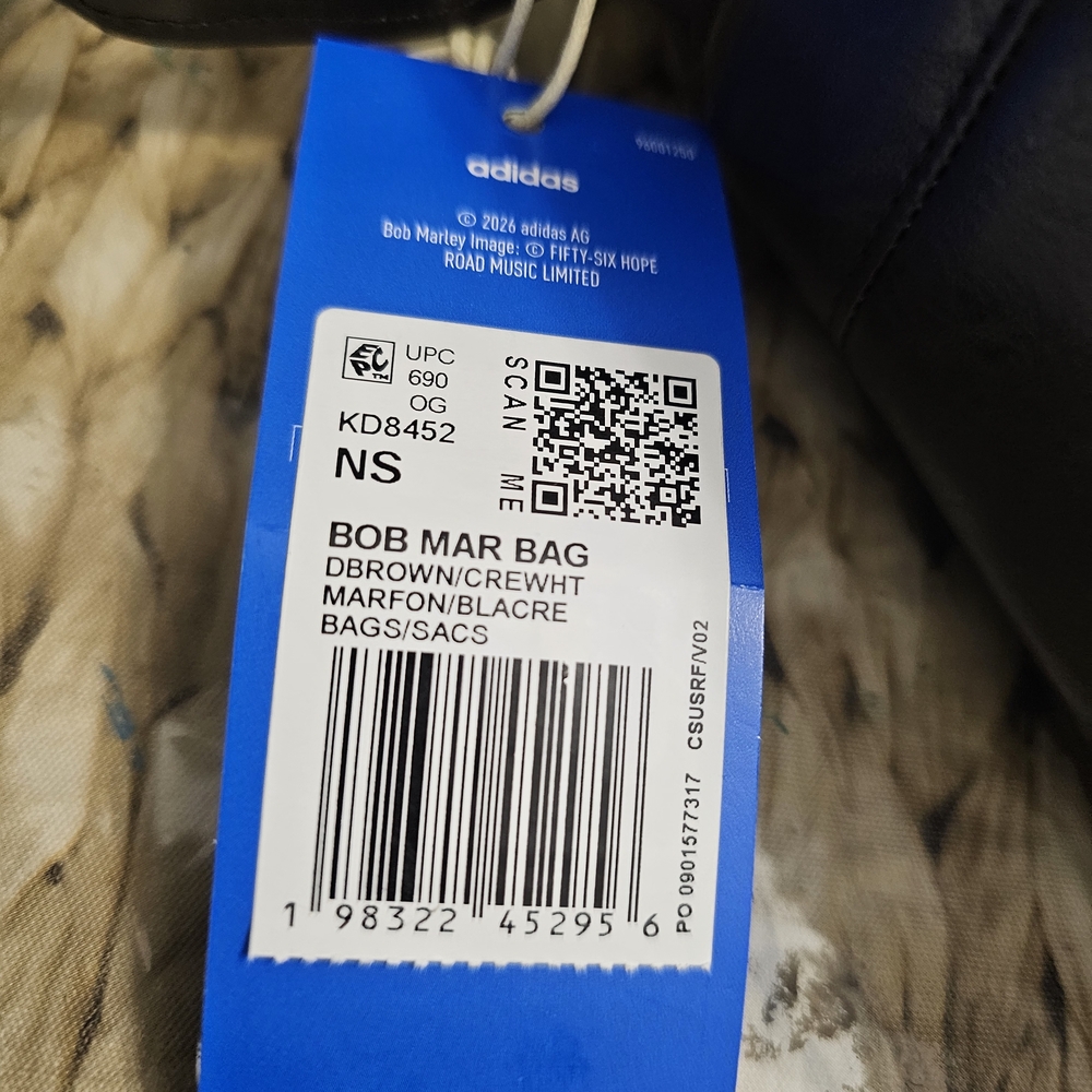 Adidas Originals Bob Marley Edition Messenger Bag - Picture 6 of 10